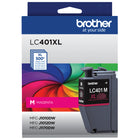 Brother - LC401XLMS Cartouche d’encre magenta à haut rendement d’origine-Qualité d’impression à jet d’encre couleur professionnelle sur laquelle vous pouvez toujours compter jusqu’à 500 pages.