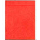  JAM Paper - Enveloppes pour catalogue à extrémité ouverte - indéchirables - Tyvek - 10 x 13 - rouge - paquet de 10-Enveloppes à extrémité ouverte en Tyvek rouge