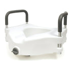 Bios – Siège de toilette surélevé Living, sans outils-Le siège de toilette surélevé avec pince de serrage se fixe aisément à la plupart des toilettes, sans outils. Construit en plastique moulé confortable, il est facile à nettoyer et d'une grande durabilité