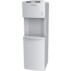 Frigidaire – Refroidisseur et distributeur d'eau chaude et froide, blanc (EFWC498)-Le distributeur d'eau accueille des bouteilles de 3 et de 5 gallons