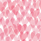 Mill Brook Studio - Papier d'emballage mariage/anniversaire, 2 feuilles, cœurs, 12/paquet-Chaque feuille mesure 19 x 27 po