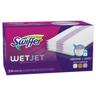 Swiffer - Recharge de coussins pour balai vaporisateur WetJet nettoyant pour planchers multi-surfaces, Paquet de 24-Pour de meilleurs résultats sur les planchers en bois, utilisez-les avec les solutions Swiffer WetJet. Il y a une solution parfaite pour tout besoin de nettoyage