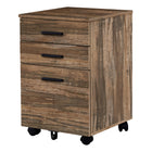 Monarch Specialties - 7782 Classeur 3 Tiroirs - Faux Bois Brun-Une grande surface pour aussi être utilisé comme meuble d'imprimante. Ce classeur à documents sur roues comporte 2 tiroirs de format lettres pour y ranger des livres, enveloppes ou autres documents et 1 grand tiroir de format légal