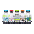 reduce Set de semaine de l'eau - 14oz - Aventure - Paquet de 5-Ensemble de bouteilles d’eau de cinq (5) jours avec plateau-réfrigérateur