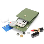Champs - Sacoche pour smartphone à protection RFID - Vert-8 emplacements pour cartes de crédit