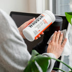 WHOOSH! - Lingettes d'écran Shine, paquet de 70-Formule inodore et sans COV - Utilisez les lingettes Screen Shine à la maison, au travail ou au bureau
