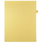 Markmaker - 25 tabs/PQT,5 PQT/Boite, Intercalaires imprimes Legal, Chamois, 1/15th coupe| format lettre, sans trous, Numero 109-Intercalaires imprimes Legal