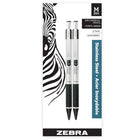 Zebra – Portemines M301, 0,7 mm, paquet de 2-Corps en acier inoxydable avec prise confortable   