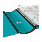 Staples − Reliure de qualité supérieure − 2 po − noir-Étiquette de dos facile à insérer, insérable de l’intérieur