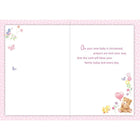Rosedale – Cartes de souhaits et enveloppes « Girl Baby Christening » 5 1/2 x 8 po, 12/paquet (15406)-Cartes de souhaits de qualité comparable à celles qu’on retrouve dans un magasin spécialisé