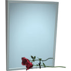 ASI - Miroir incliné fixe, 18 po x 30 po-Miroir incliné fixe, 18 x 30