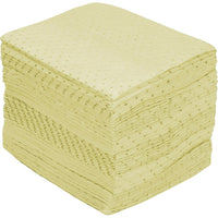 Zenith Safety – Tampons absorbants, fibre fine, matières dangereuses, moyen, 15 long. x 17 larg. (po), 100/pqt-Fibre fine de première qualité