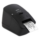 Brother QL-600 Imprimante d'étiquettes de bureau-La technologie unique du rouleau continu vous permet d'imprimer des étiquettes de n'importe quelle taille à partir d'un seul rouleau