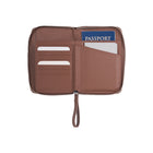 Bugatti - Ensemble de 2, un Étui pour Passeport et une Étiquette d'identification pour la valise - Marron-6 fentes pour les cartes 