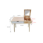 Table 2 tons Leo avec rabat-35.43"W x 15.74"D x 29.52"H