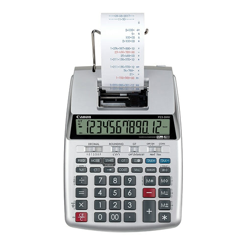 Calculatrice Bureau Twen 110 PD Avec Impression | 12 Chiffres | Taxe, Marge, Mémoire | Alimentation Piles