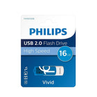 Philips - Clé USB 2.0 Vivid, 16 Go, bleu-USB 2.0