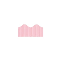 Pacon - Bordure décorative découpée Bordette, rose, maternelle à 5e secondaire-Taille : 50 long. x 2 1/4 larg. (po)