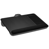 Secretaire portatif LapGear Home Office Pro - Carbone Noire-Convient aux ordinateurs portatifs jusqu’à 15,6 po