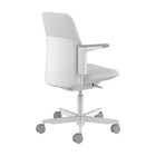 Humanscale Path - Chaise de travail - Cadre gris/Vapor Ecoknit-Support ergonomique intégré avec une esthétique personnalisable pour s'adapter à tout environnement de travail, que ce soit au bureau ou à la maison