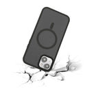 TUFF8 - Étui robuste Glide Guard pour iPhone 16e/15 - Noir fumé-Conception ergonomique : TUFF8 a été conçu pour donner à vos doigts et à vos mains plus de contrôle tactile lorsque vous passez des appels, envoyez des SMS ou utilisez votre téléphone grâce à sa prise en main bien conçu