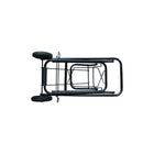 Chariot pliant Futech HC002, 39 "x 13-1 / 2" x 17 ", noir-Pleine hauteur: 39 "