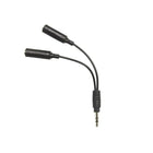 Scoshe 3.5Mm Headphone Splitter-Le séparateur pour casque d’écoute permet à deux personnes d’écouter simultanément le même contenu audio