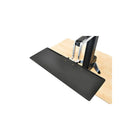 Ergotron Grand plateau à clavier pour WorkFit-S, noir-Sa conception monobloc en matériel phénolique robuste noire garantit de nombreuses années de service