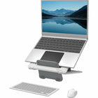 Fellowes - Support pour ordinateur portable Breyta - Blanc-Esthétique moderne et simple, disponible en noir et en blanc.