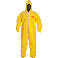 Dupont Personal Protection, Combinaisons Tychem 2000, T-Grand, Jaune, paquet de 5-Couleur Jaune