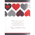 Rosedale Gold - Cartes de souhaits/Enveloppes - Joyeuse St-Valentin Petit-fils - 5-1/2 po x 8 po - paquet de 6-Avec fini scintillant et métallique