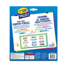 Crayola - Crayons de couleur facile à développer Project - paquet de 12-Cet ensemble de crayons comprend 12 crayons de couleur lavables de couleurs assorties