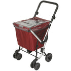 Playmarket, We Go, Texture, Chariot Utilitaire - Pliage Sac Amovible / Remplaçable-Châssis en aluminium. Roues avant doubles pivotantes