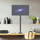 ShoppingAll - Support de montage debout entièrement réglable pour moniteur unique - Noir-5