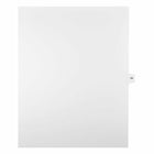 Mark Maker – Onglets séparateurs juridiques blancs, 1/15 onglets, format lettre, sans trous, numéro 23, 25/paquet-Onglets séparateurs blancs, 1/15 onglets