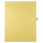 Markmaker - 25 tabs/PQT,5 PQT/Boite, Intercalaires imprimes Legal, Chamois, 1/15th coupe| format lettre, sans trous, Numero 187-Intercalaires imprimes Legal