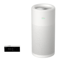 Purificateur d'air intelligent LIFAair avec moniteur intelligent (LA333)-LIFAair LA333, idéal pour les petits espaces tels que les chambres (couverture jusqu'à 400 pieds carrés). CADR : 330 m3/h. La combinaison d'un filtre HEPA de haute qualité et d'un charbon actif imprégné offre une protection durable et économique. Sans surprise, la capacité des filtres a atteint les niveaux les plus élevés lors du test d'endurance réalisé par le laboratoire national (P4/F4). Livré avec un contrôleur intelligent (LAM05V)