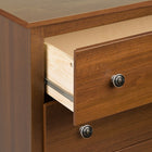 Prepac™ - Commode Monterey à 6 tiroirs, 53 1/4 po, cerisier-Dimensions (po) : 53 haut. x 23,25 lar. x 17,75 prof.