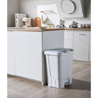 Step N' Sort - Poubelle double et poubelle de recyclage - 40 L - Blanc-10
