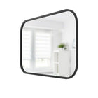 Miroir mural rectangle Umbra Hub noir-GARANTIE DE 5 ANS DU FABRICANT: Achetez en toute confiance en sachant que tous les produits Umbra sont couverts par une garantie du fabricant de 5 ans