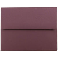 JAM Paper Enveloppes simples A2, bourgogne, 250/paquet-Enveloppes simples bourgogne foncé