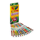 Crayola Crayons de couleur effaçables - 3 paquets de 24 crayons-Terminez des rapports et des projets parfaits en couleur, sans devoir recommencer