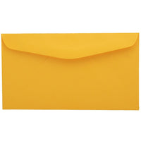 JAM Paper Enveloppes à ouverture au sommet avec fermeture collée, 3 5/8 x 6 1/2 po, solidago, paquet de 1000-Solidago