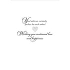 Millbrook Studios – Cartes et enveloppes, Happy Anniversary Love isn’t About Being Perfect, 5 3/8 x 7 3/4 po, 18/pqt (06617)-Cartes de souhaits de qualité comparable à celles qu’on retrouve dans un magasin spécialisé