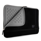 Housse de Protection Ordinateur, suède, Vangoddy Pochette PC Portable Ultrabook Sacoche Laptop Compatible 13,3 po, NoiretGris-Dimensions du boîtier intérieur 12,75 X 8,25 pouces