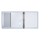 Bindertek - Cartable de première qualité à 3 anneaux - 3 po - bleu marine - paquet de 5-5 cartables par paquet