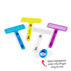 Hand2Mind - FingerFocus Highlighter Kit de classe, 24 ensembles-4