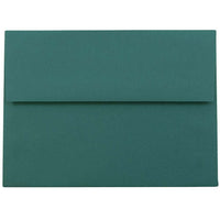 JAM Paper - Enveloppes à rabat droit format livret avec fermeture gommée, 4 3/4 x 6 1/2 po, bleu sarcelle, 100/paquet-Bleu sarcelle