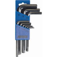 Aurora Tools - Jeux De Clés Hexagonales A/Pochette, 9 Mcx, paquet de 36-Type d'entraînement Métrique