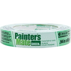 Shurtech - Ruban-cache Painter's Mate vert, 24 mm x 55 m-Recommandé pour plusieurs surfaces dont le cloison sèche peint, le bois, le métal, le verre et plus
